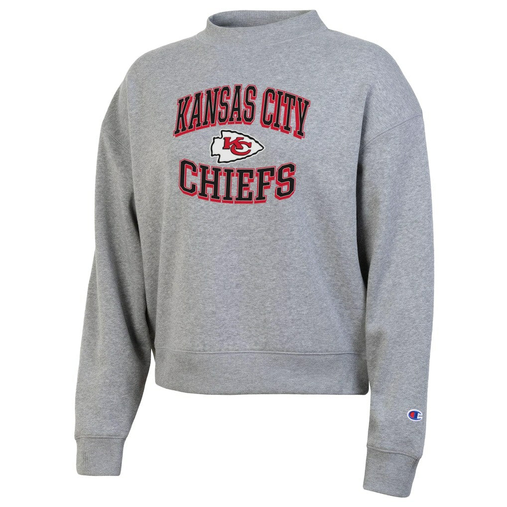 Kansas City Chiefs Champion Women's Triumph Tri-Blend Sweatshirt