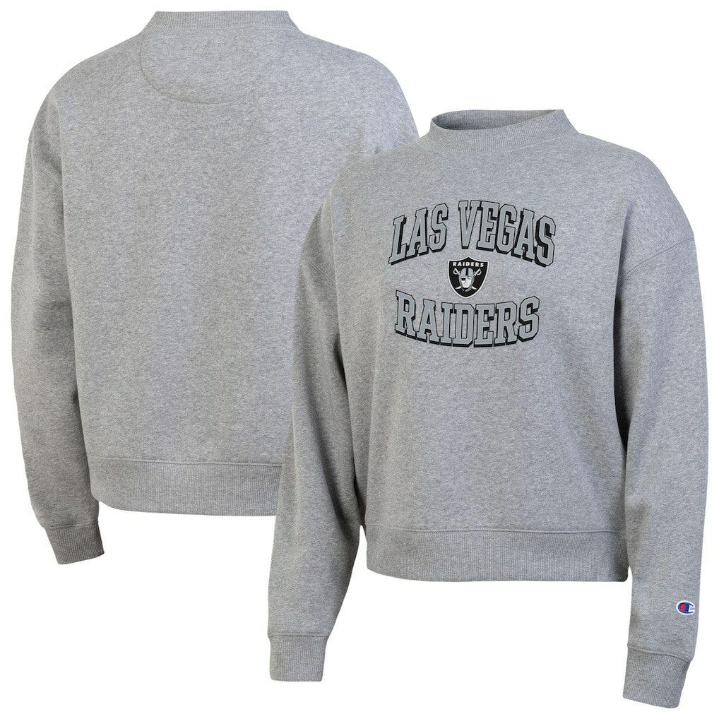 Las Vegas Raiders Champion Women's Triumph Tri-Blend Sweatshirt