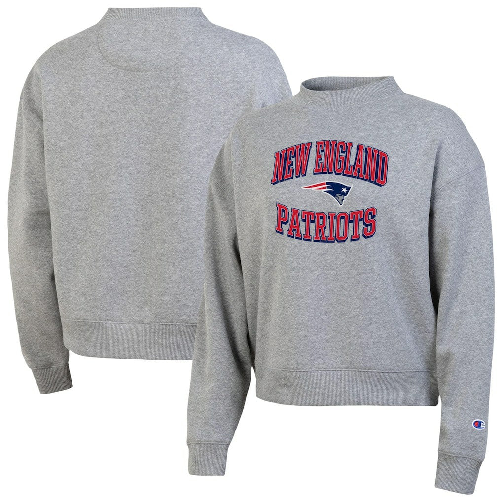 New England Patriots Champion Women's Triumph Tri-Blend Sweatshirt