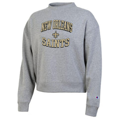 New Orleans Saints Champion Women's Triumph Tri-Blend Sweatshirt