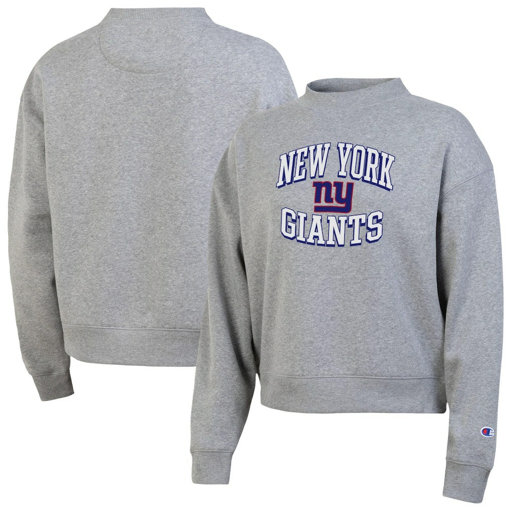 New York Giants Champion Women's Triumph Tri-Blend Sweatshirt