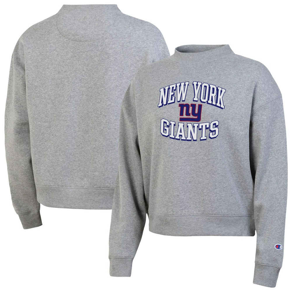 New York Giants Champion Women's Triumph Tri-Blend Sweatshirt
