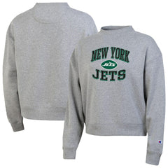 New York Jets Champion Women's Triumph Tri-Blend Sweatshirt