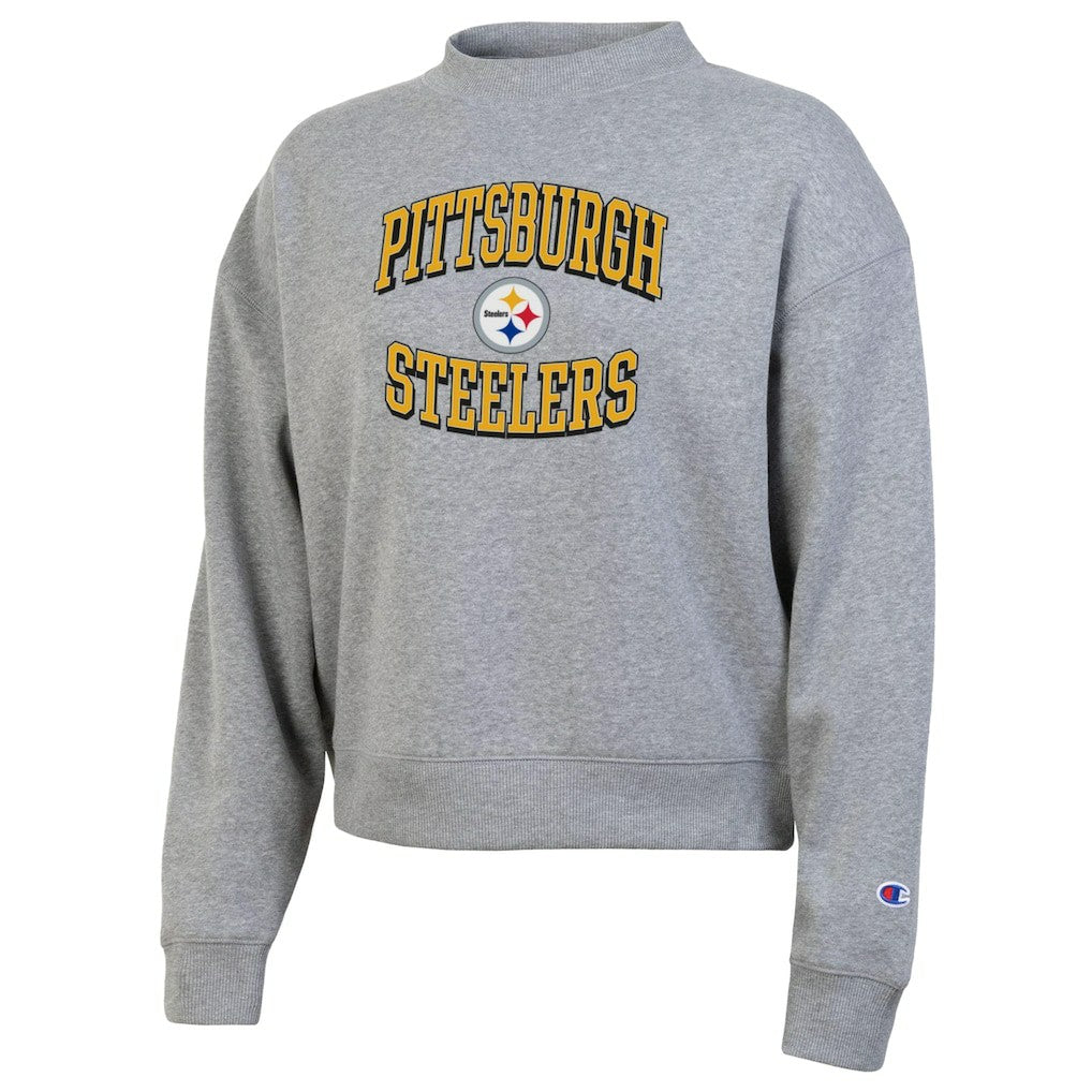 Pittsburgh Steelers Champion Women's Triumph Tri-Blend Sweatshirt