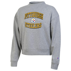 Pittsburgh Steelers Champion Women's Triumph Tri-Blend Sweatshirt