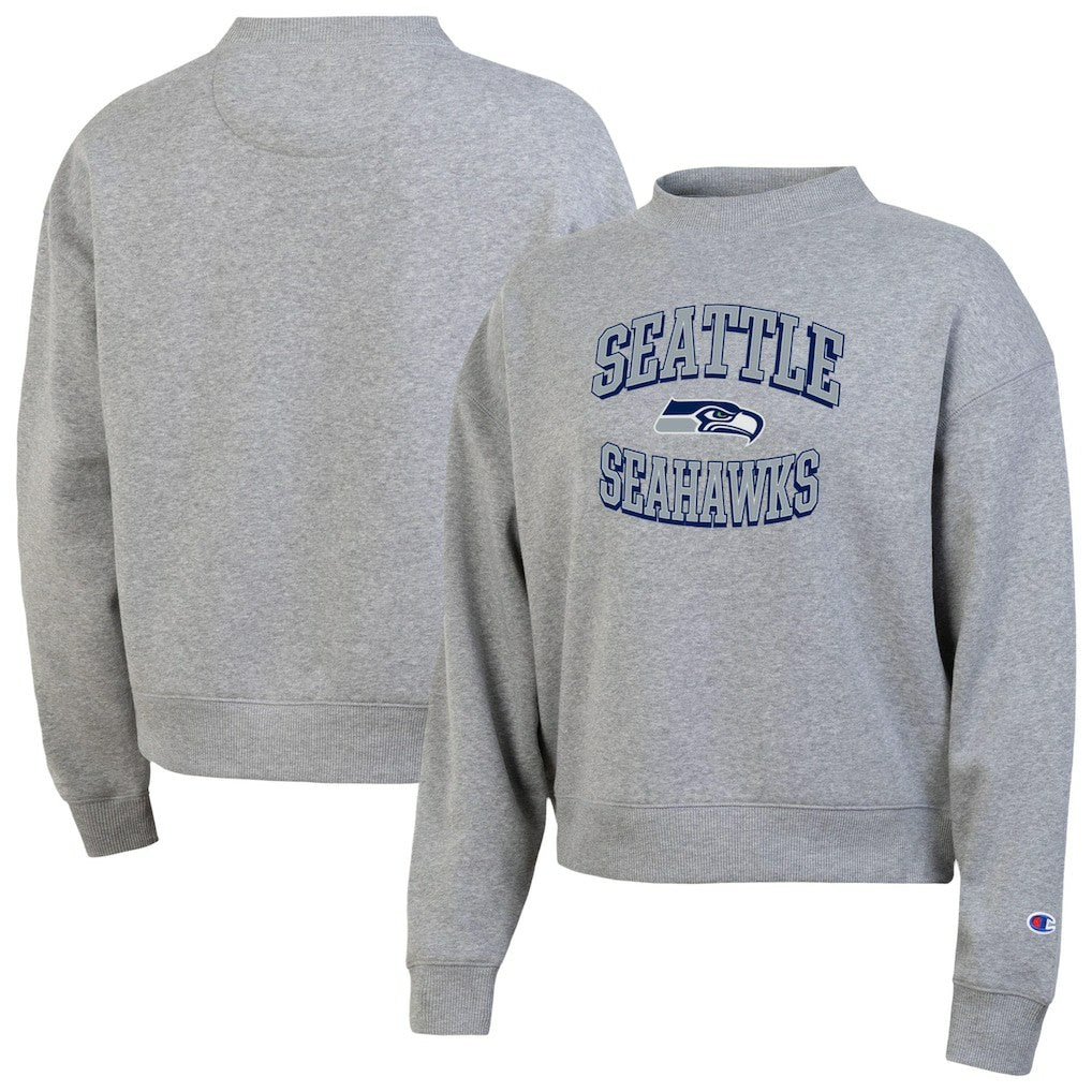 Seattle Seahawks Champion Women's Triumph Tri-Blend Sweatshirt