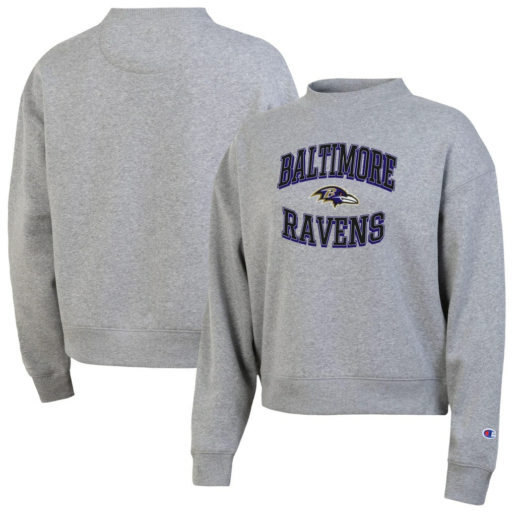 Baltimore Ravens Champion Women's Triumph Tri-Blend Sweatshirt
