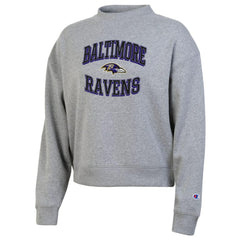 Baltimore Ravens Champion Women's Triumph Tri-Blend Sweatshirt