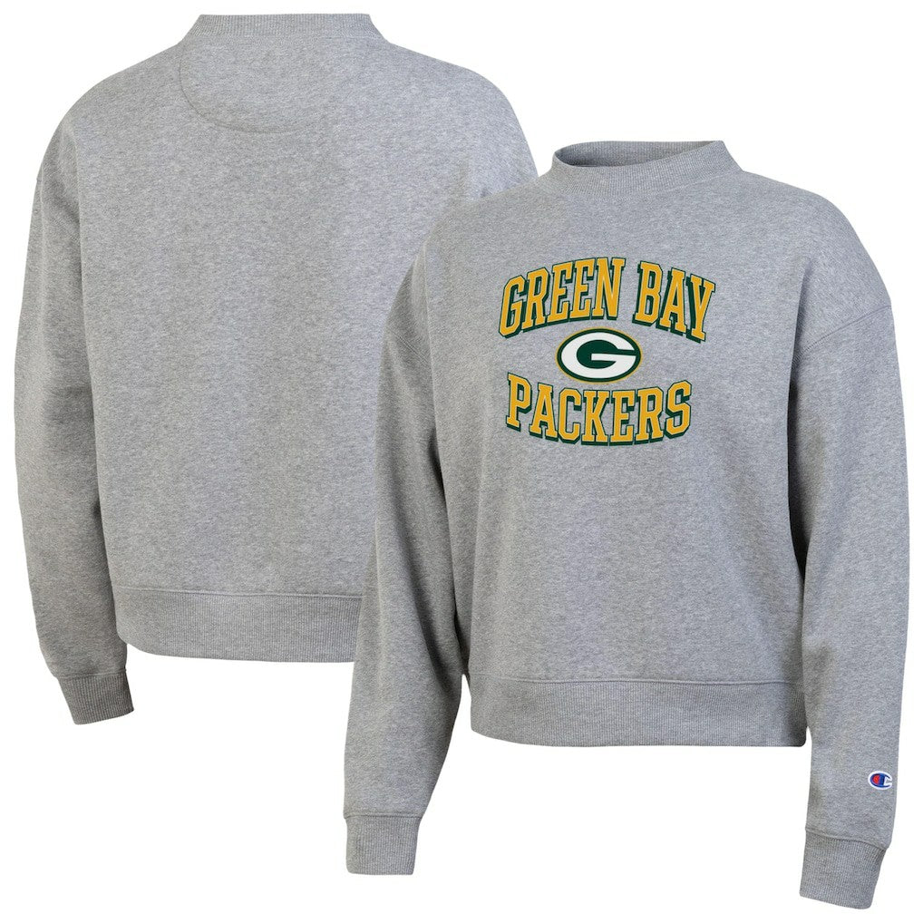 Green Bay Packers Champion Women's Triumph Tri-Blend Sweatshirt
