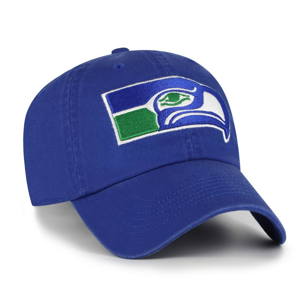 Seattle Seahawks 47 brand '47 Clean Up Throwback Adjustable Hat