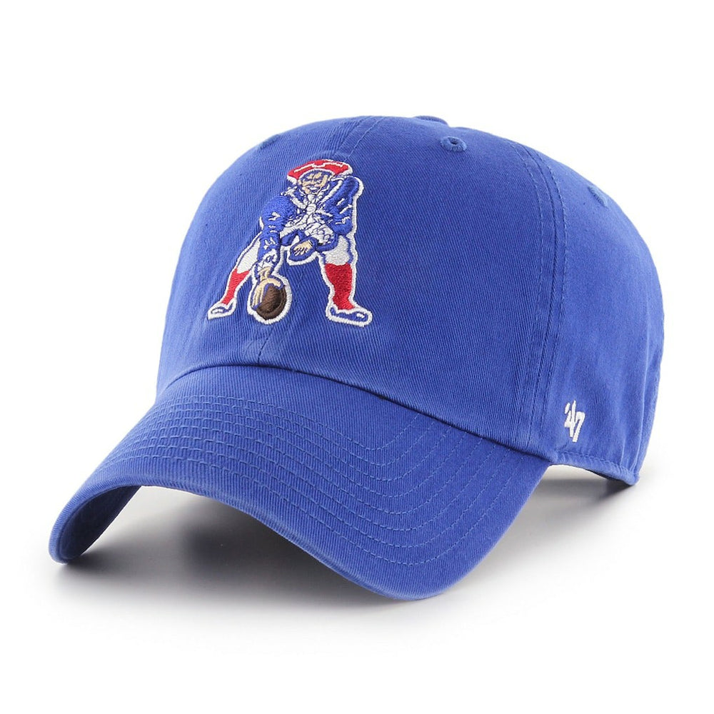 New England Patriots 47 brand '47 Throwback Clean Up Adjustable Hat