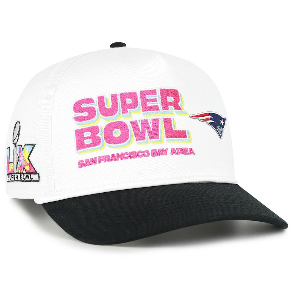 New England Patriots 47 brand '47 Super Bowl LX Stacked Hitch Adjustable Hat