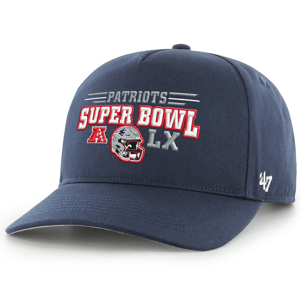 New England Patriots 47 brand '47 Super Bowl LX Hitch Adjustable Hat