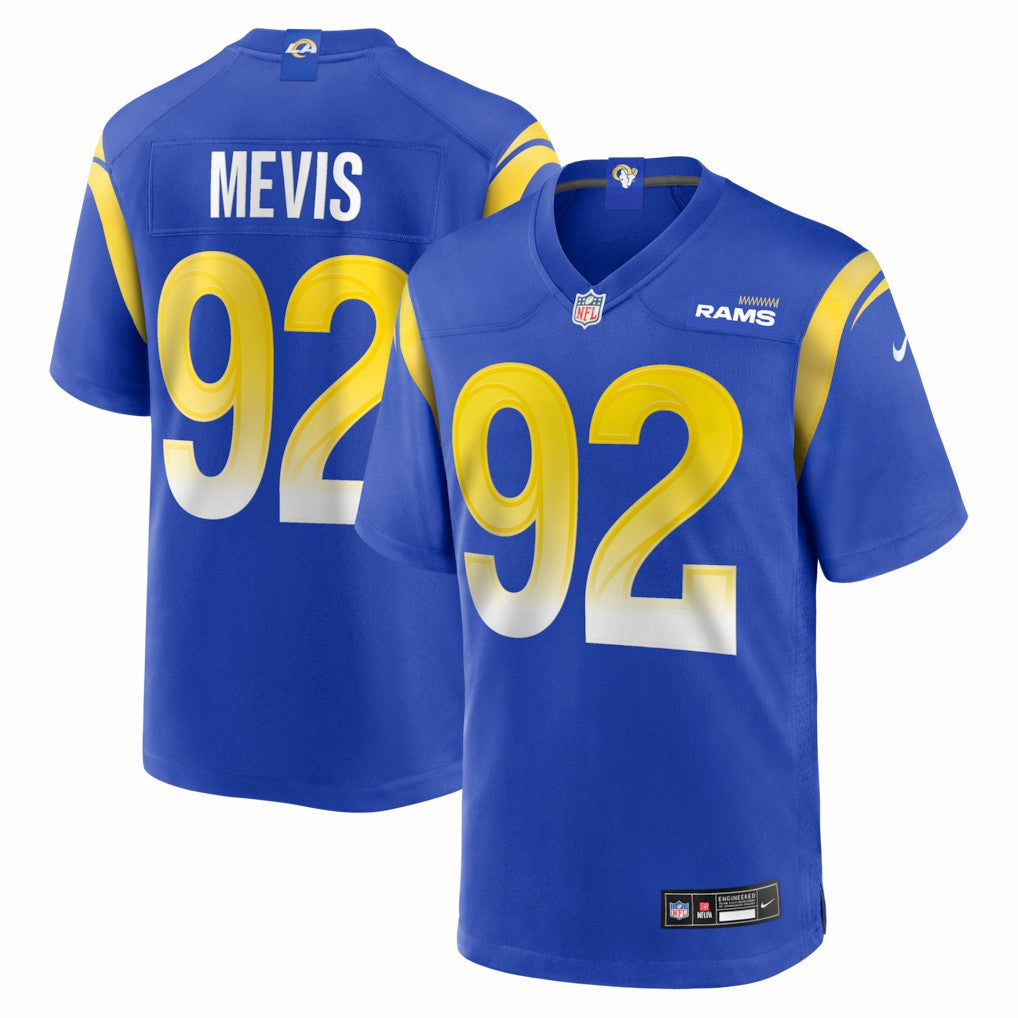 Los Angeles Rams Nike Harrison Mevis  Team Game Jersey