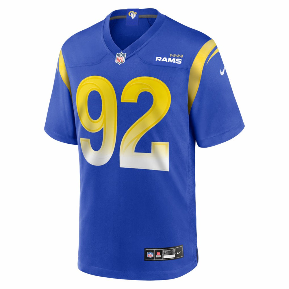 Los Angeles Rams Nike Harrison Mevis  Team Game Jersey
