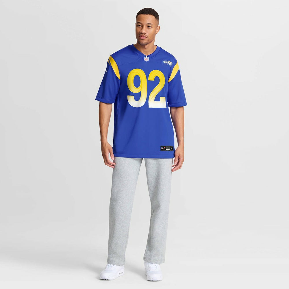 Los Angeles Rams Nike Harrison Mevis  Team Game Jersey