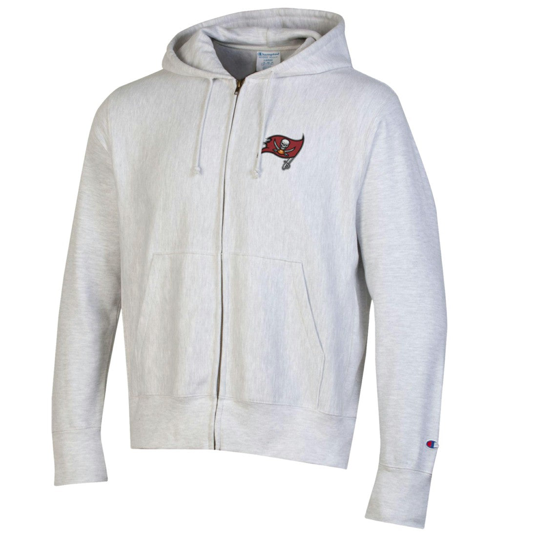 Tampa Bay Buccaneers Champion Reverse Weave Full-Zip Hoodie