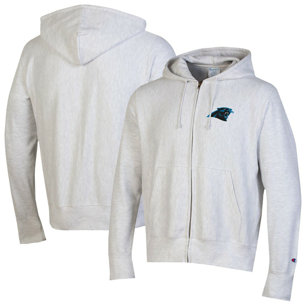 Carolina Panthers Champion Reverse Weave Full-Zip Hoodie