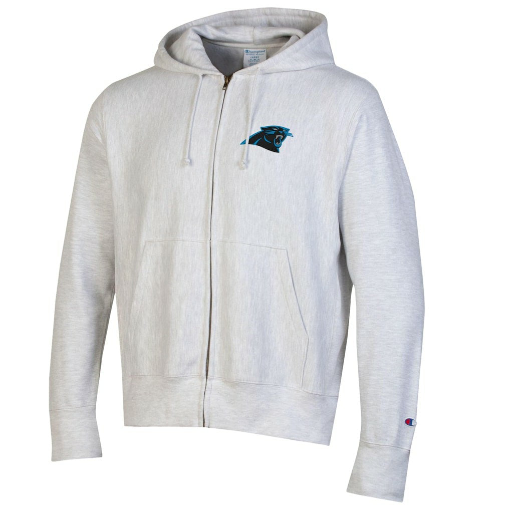 Carolina Panthers Champion Reverse Weave Full-Zip Hoodie