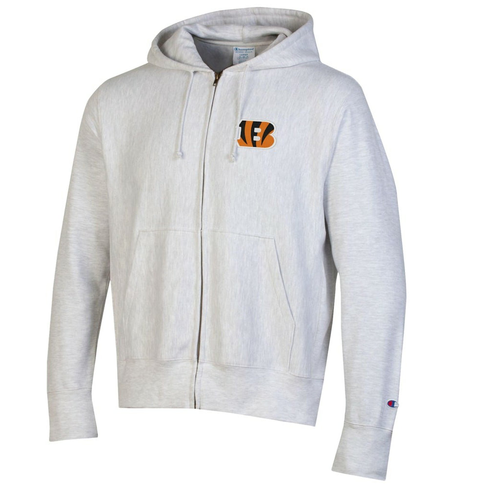 Cincinnati Bengals Champion Reverse Weave Full-Zip Hoodie
