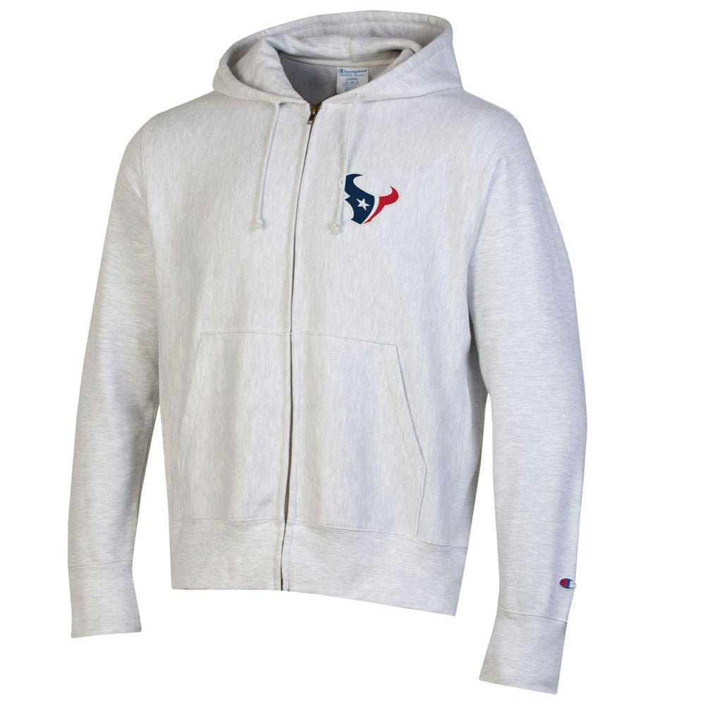 Houston Texans Champion Reverse Weave Full-Zip Hoodie