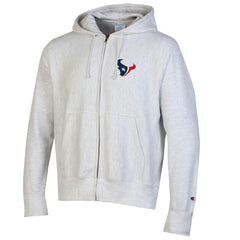 Houston Texans Champion Reverse Weave Full-Zip Hoodie