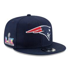 New England Patriots New Era Super Bowl LX Side Patch 9FIFTY Snapback Hat