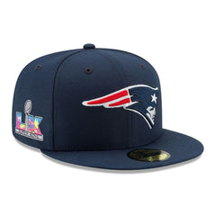 New England Patriots New Era Super Bowl LX Side Patch 59FIFTY Fitted Hat