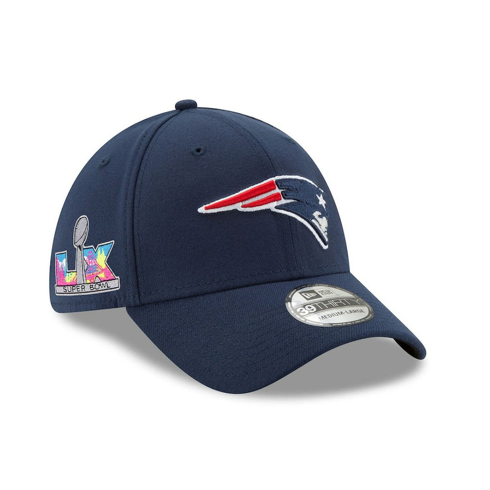 New England Patriots New Era Super Bowl LX 39THIRTY Flex Hat