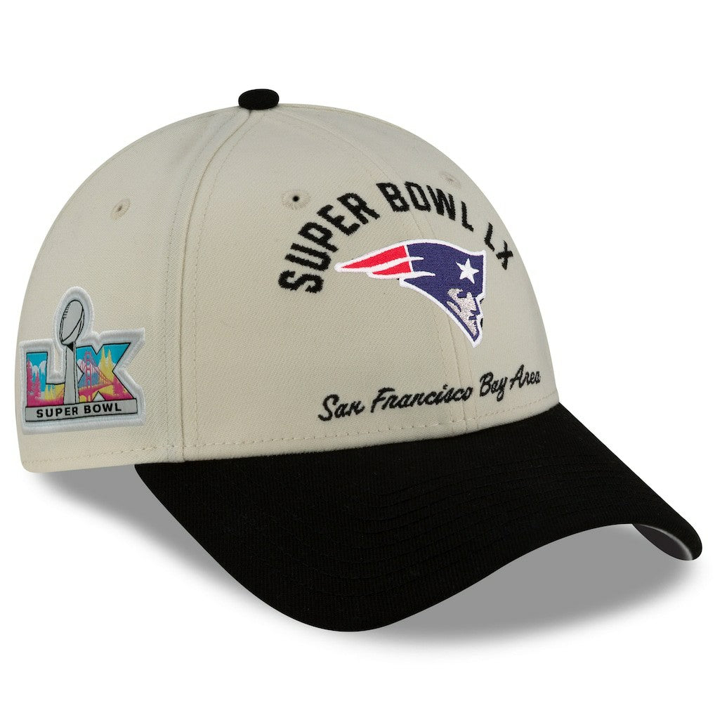 New England Patriots New Era Super Bowl LX 9FORTY Adjustable Hat