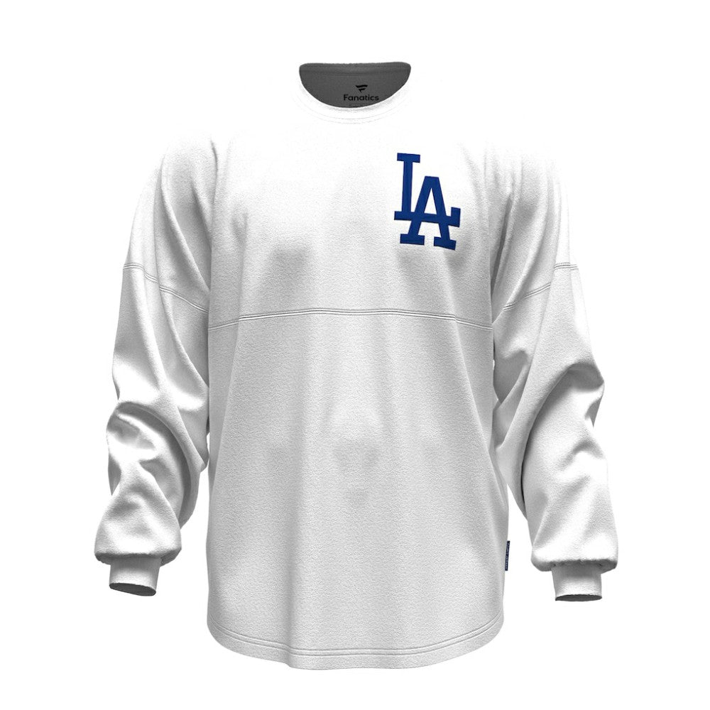 Los Angeles Dodgers Fanatics Women's Baseball Stitch Spirit Jersey Long Sleeve T-Shirt | MLB Outlet