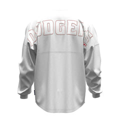 Los Angeles Dodgers Fanatics Women's Baseball Stitch Spirit Jersey Long Sleeve T-Shirt | MLB Outlet