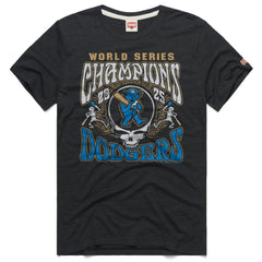 Los Angeles Dodgers x Grateful Dead Homage 2026 Gold Collection Label Tri-Blend T-Shirt | MLB US