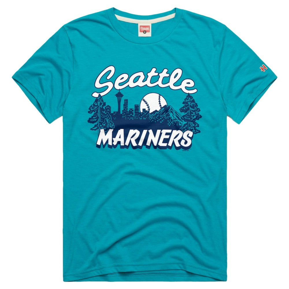 Seattle Mariners Homage Tri-Blend Hyperlocal T-Shirt | MLB Near me