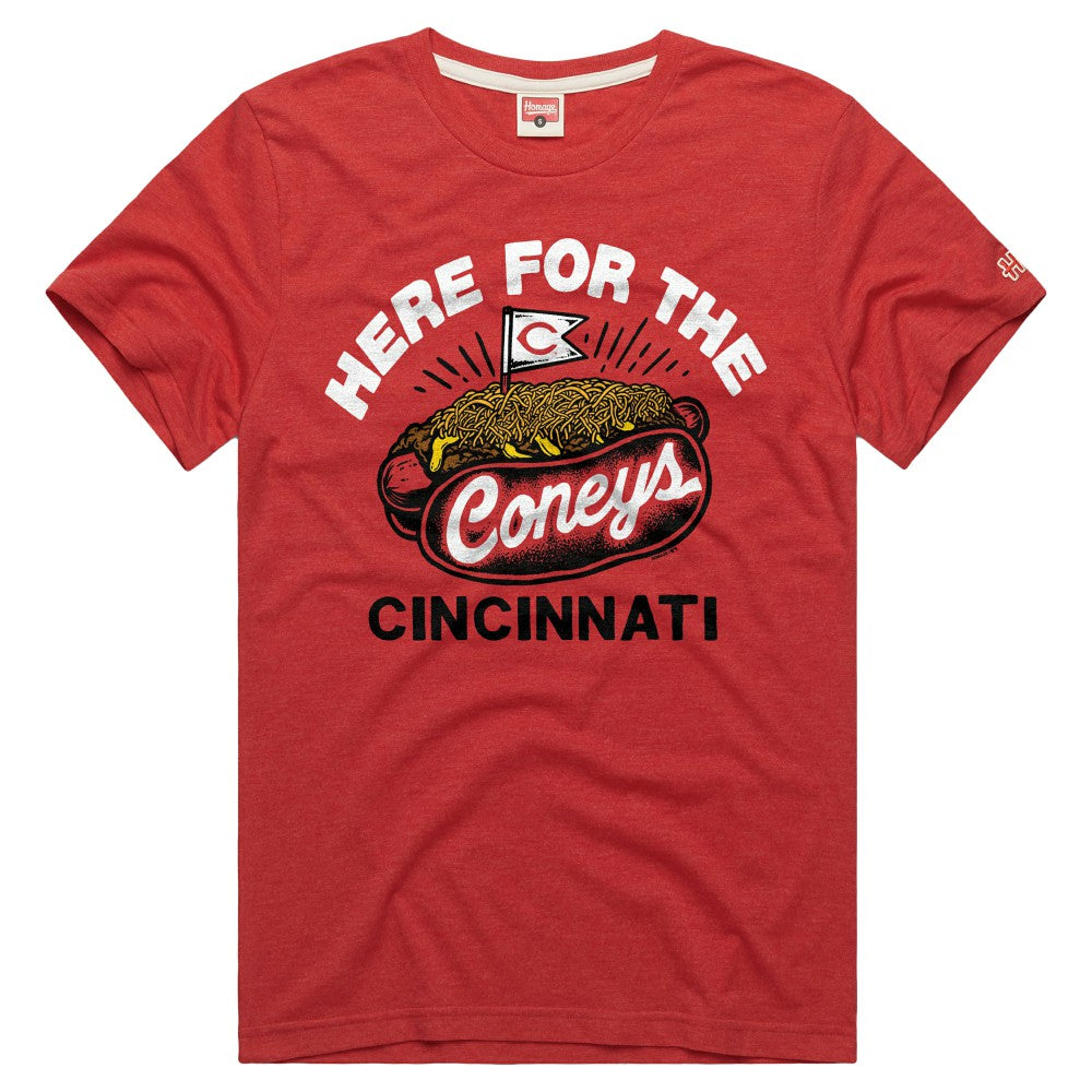 Cincinnati Reds Homage Tri-Blend Hyperlocal T-Shirt | MLB Sale