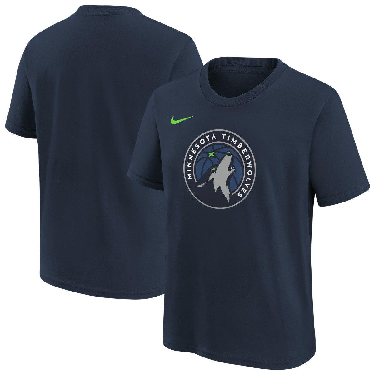 Minnesota Timberwolves Youth Team Essential Logo T-Shirt Outlet