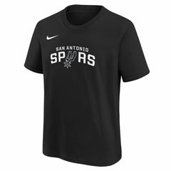 San Antonio Spurs Youth Team Essential Logo T-Shirt New