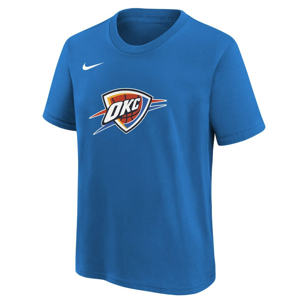 Oklahoma City Thunder Youth Team Essential Logo T-Shirt Discount