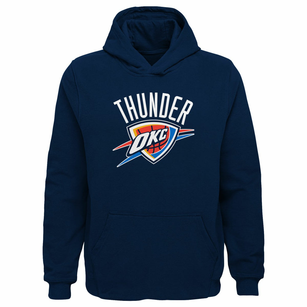 Oklahoma City Thunder Outerstuff Youth Primary Logo Pullover Hoodie Outlet
