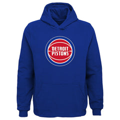 Detroit Pistons Outerstuff Youth Primary Logo Pullover Hoodie sale On Sale