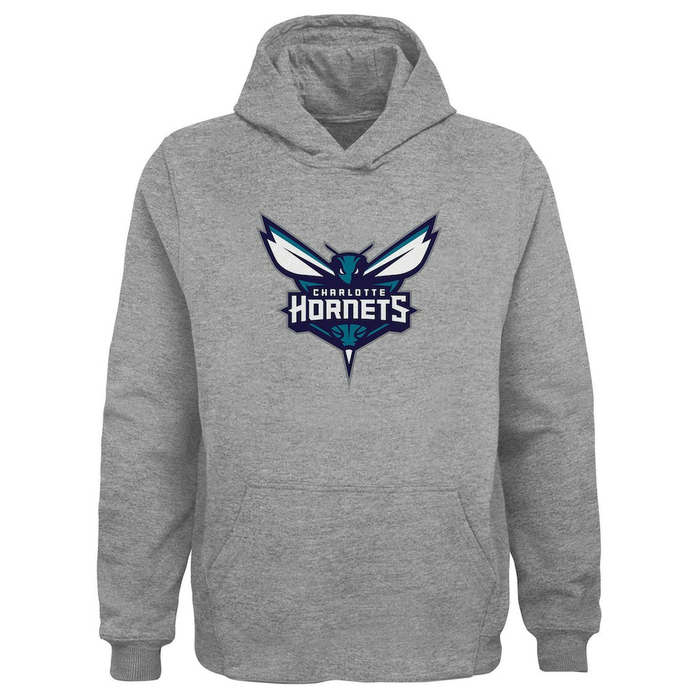 Charlotte Hornets Outerstuff Youth Primary Logo Pullover Hoodie Outlet