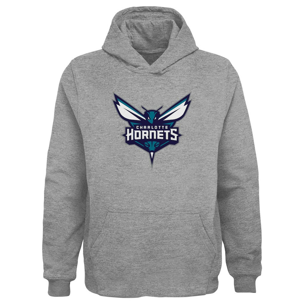 Charlotte Hornets Outerstuff Youth Primary Logo Pullover Hoodie Outlet