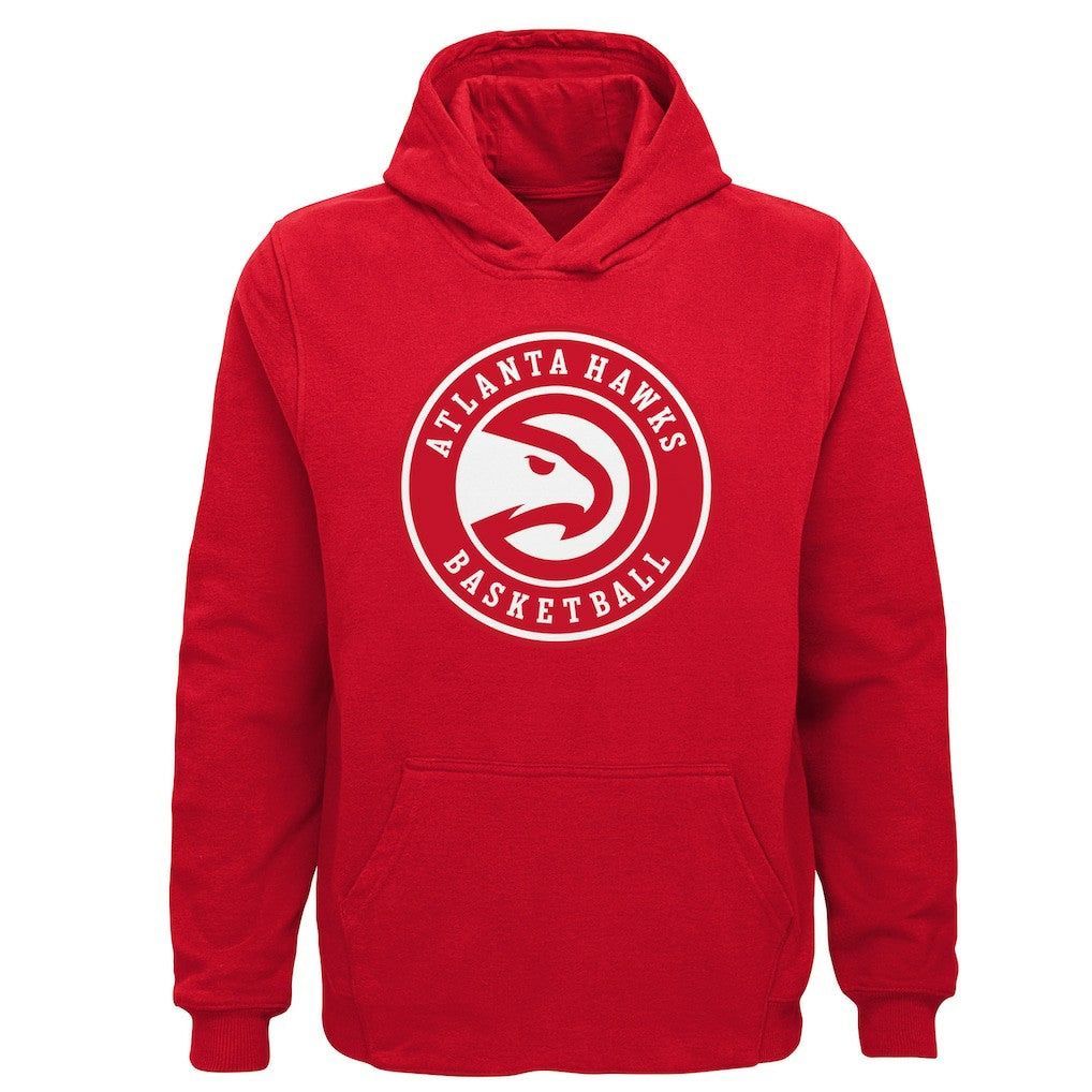 Atlanta Hawks Outerstuff Youth Primary Logo Pullover Hoodie For Sale