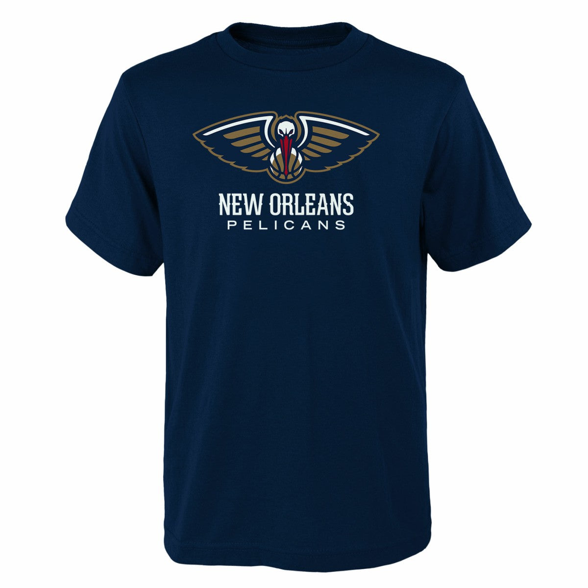 New Orleans Pelicans Outerstuff Youth Primary Logo T-Shirt On Sale