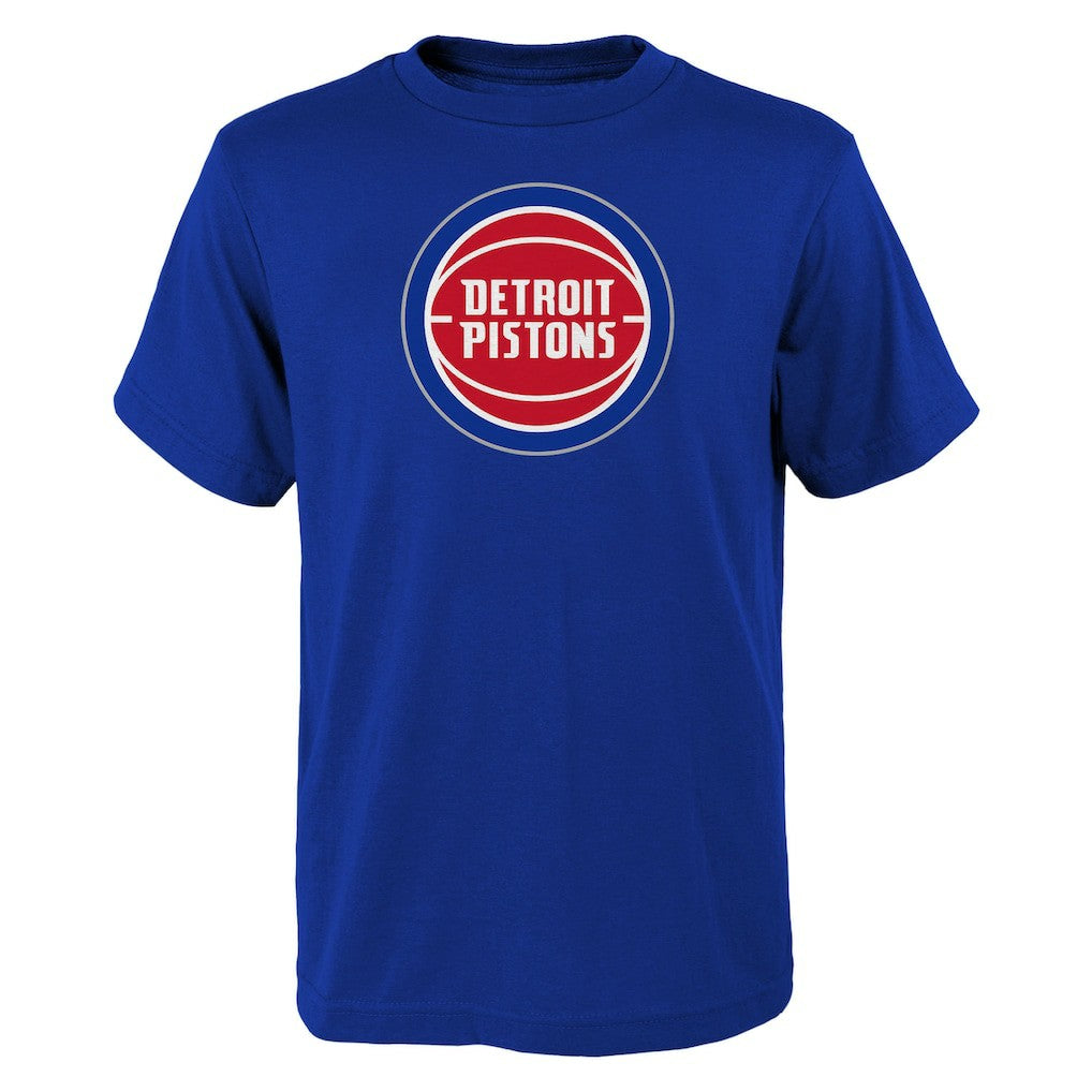 Detroit Pistons Outerstuff Youth Primary Logo T-Shirt sale For Sale