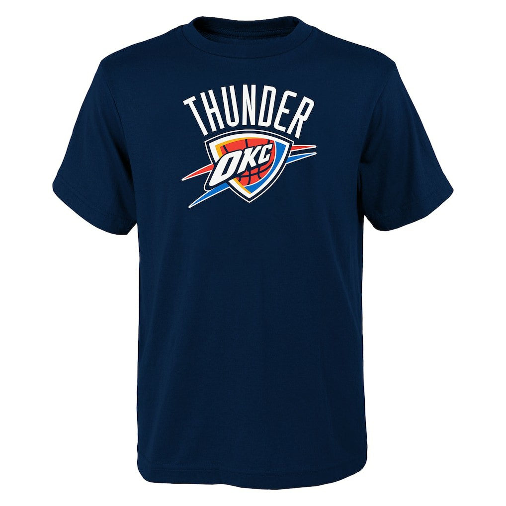 Oklahoma City Thunder Outerstuff Youth Primary Logo T-Shirt Outlet