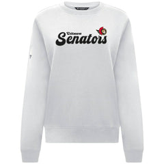 Ottawa Senators Levelwear Women's Yvette Big Script Tri-Blend Sweatshirt Discount