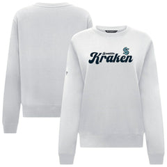 Seattle Kraken Levelwear Women's Yvette Big Script Tri-Blend Sweatshirt Discount