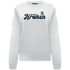 Seattle Kraken Levelwear Women's Yvette Big Script Tri-Blend Sweatshirt Discount