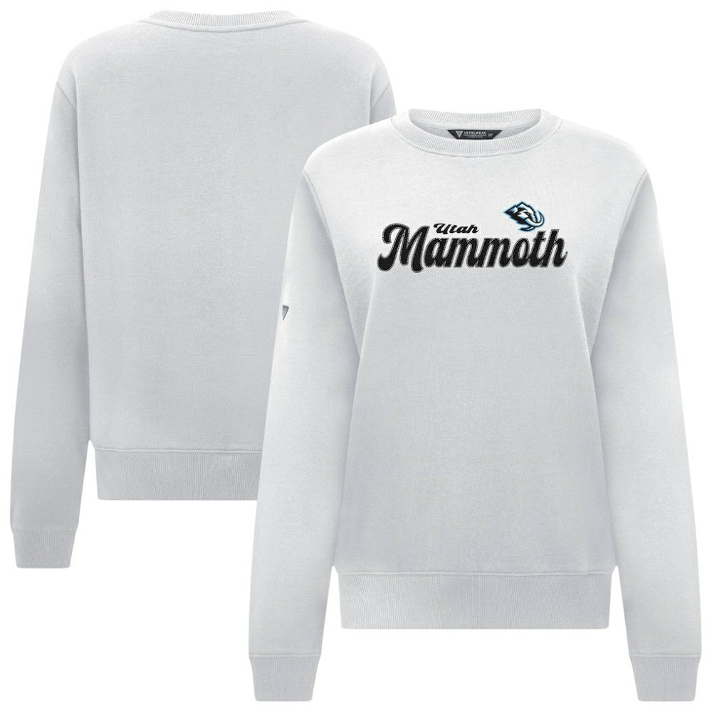 Utah Mammoth Levelwear Women's Yvette Big Script Tri-Blend Sweatshirt Online